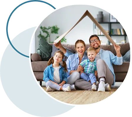 Glückliche Familie
